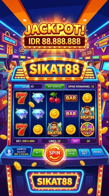 Screenshot aplikasi Sikat88 dengan fitur pencarian cepat.